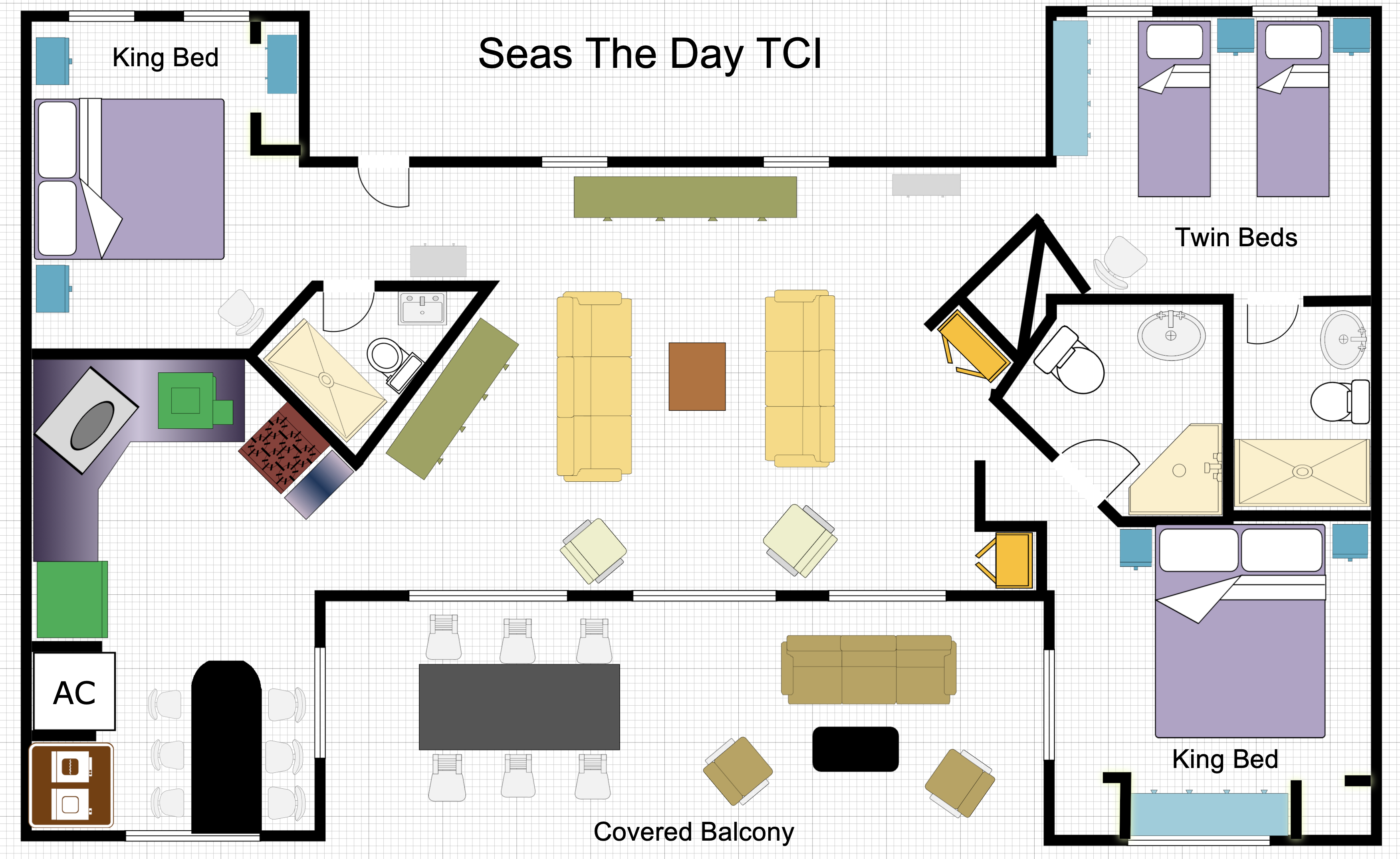 Seas The Day Floor Plan